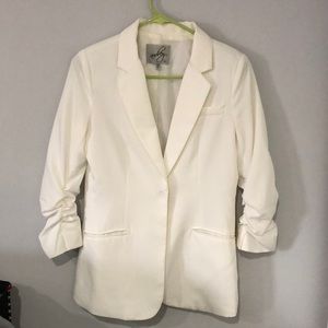 White blazer